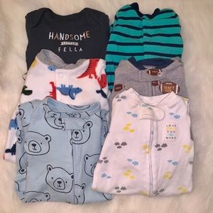 Carters newborn sleepers